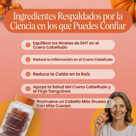 Cápsulas de Aceite de Semilla de Calabaza
