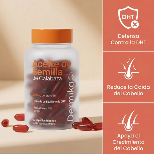 Cápsulas de Aceite de Semilla de Calabaza