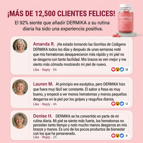 Gomitas. de Colageno Premium Dermika™