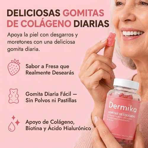 Gomitas. de Colageno Premium Dermika™