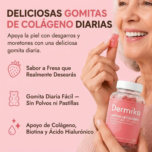 Gomitas. de Colageno Premium Dermika™