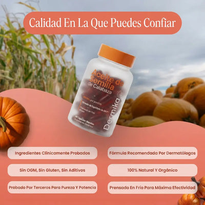 Cápsulas de Aceite de Semilla de Calabaza