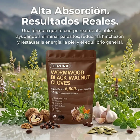 Depura™ Elimina parásitos ocultos y larvas en solo 14 días