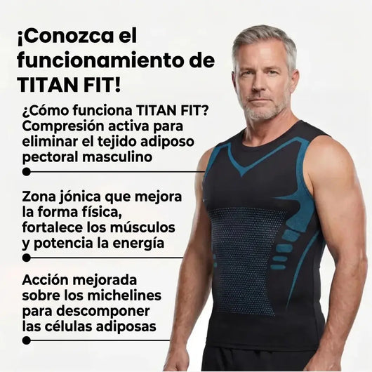TITAN FIT  | Chaleco de compresión Ionico